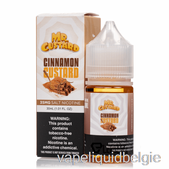 Vape Smaken Kaneelvla - Mr Custardzouten - 30ml 35mg